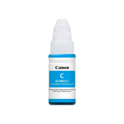 [0664C001] Canon GI490 Cyan Botella de Tinta Original - GI490C/0664C001