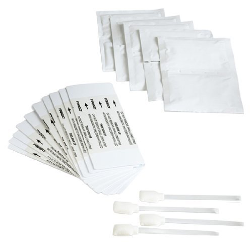 [086177] Fargo Kit de Limpieza con 10 Tarjetas de Limpieza + 4 Bastones + 3 Sobres Alcohol - 086177