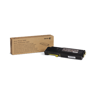 [106R02247] Xerox Phaser 6600/WorkCentre 6605 Amarillo Cartucho de Toner Original - 106R02247