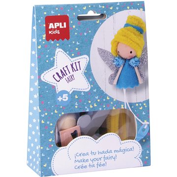 [14084] Apli Mini Kit de Manualidades Hada Magica - Reduce el Estres - Mejora la Memoria - Desarrolla la Coordinacion