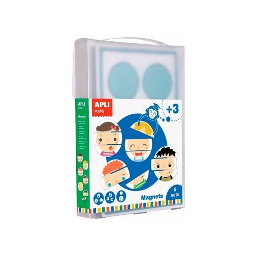 [17460] Apli Magnet Emociones XXL - Tamaño 50x70 - Iman de Alta Resistencia - Diseño con Emociones Variadas