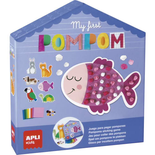 [18505] Apli Myfirstpompom - Diametro de 50mm - Suave y Esponjoso - Facil de Hacer