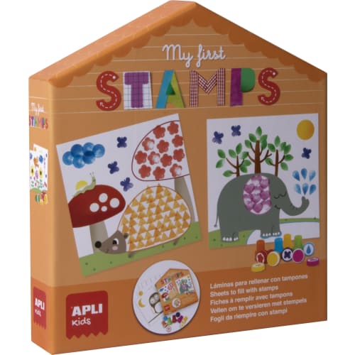 [18506] Apli Myfirststamps - Sellos para Niños - Diseños Variados y Divertidos - Faciles de Usar